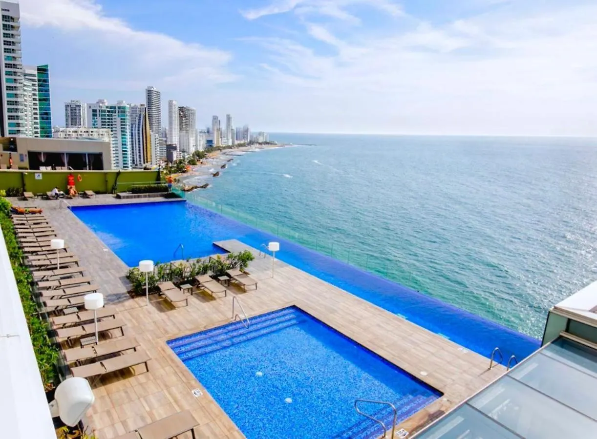 Apartasuites Edificio H2 - Vistas Al Mar & Bahia Cartagena 0*,  Colombia
